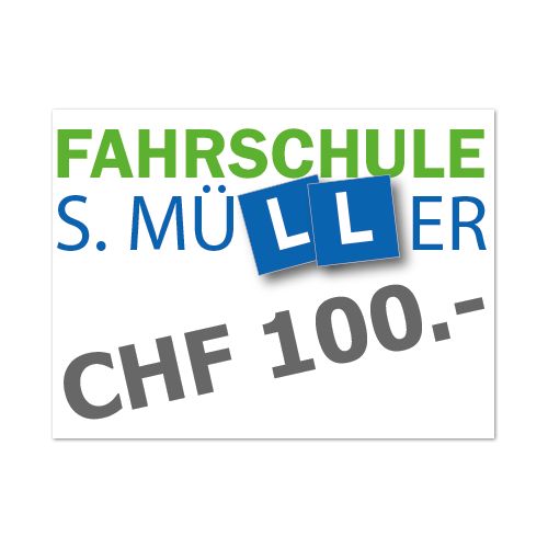 Gutschein 100.–